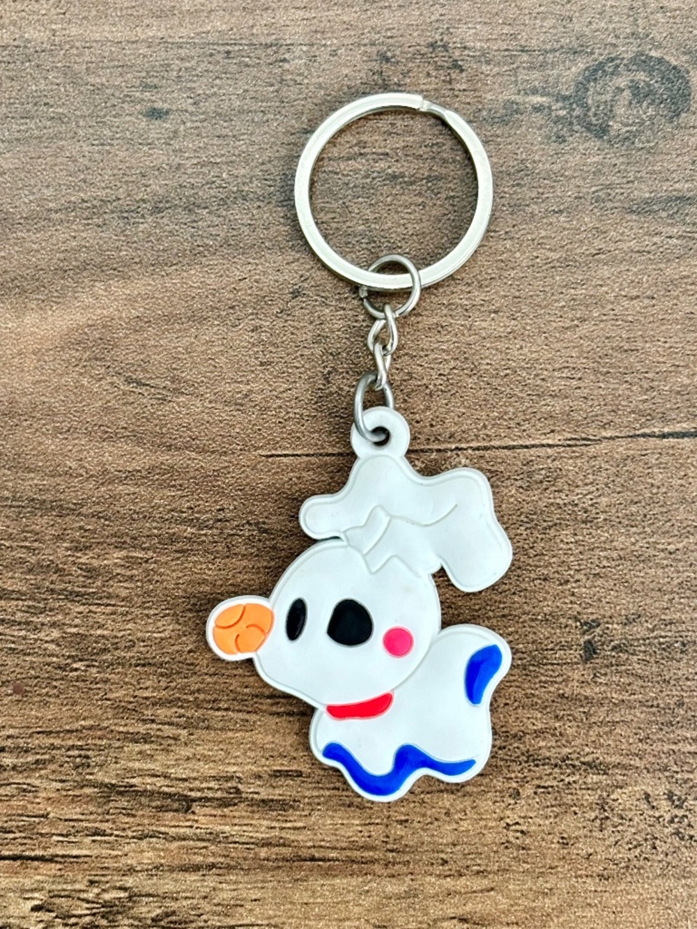 Disney Nightmare Before Christmas Zero Dog Key Chain Ring Backpack Charm Clip